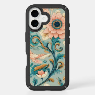 Vintage Floral iPhone 16 Case
