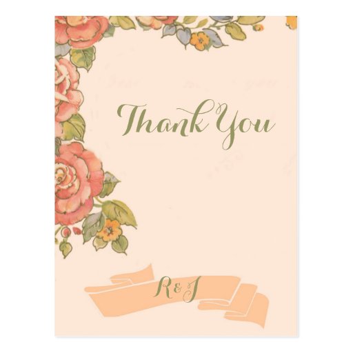 Vintage Thank You Postcards 4