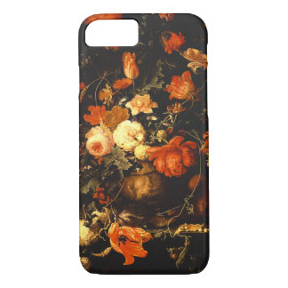 Vintage Floral Still Life - Abraham Mignon iPhone 8/7 Case
