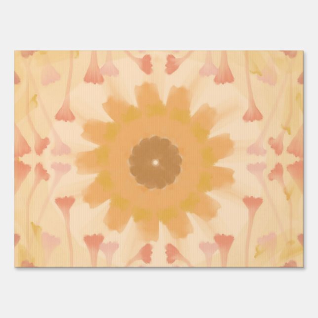 Vintage Floral Symphony Sign (Front)