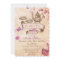 vintage floral tea party Bridal Shower Invites
