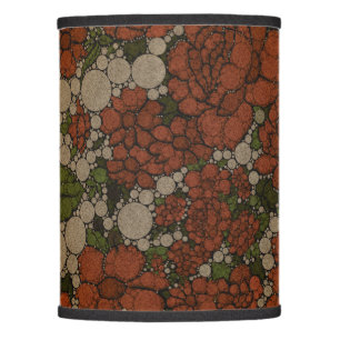 Vintage Floral Texture Abstract Lamp Shade