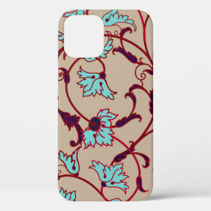 Vintage floral texture pattern. Seamless pattern, iPhone 12 Case