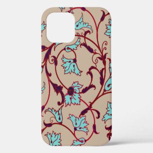 Vintage floral texture pattern. Seamless pattern, iPhone 12 Case