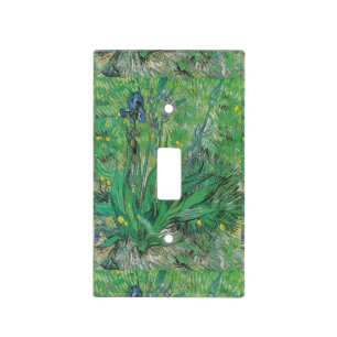 Vintage Floral Van Gogh Iris Light Switch Cover