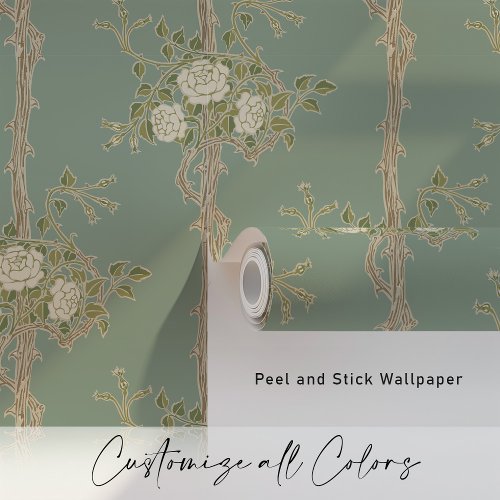 Vintage Floral Vine Wallpapers Wallpaper