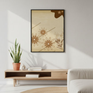 Vintage Floral Wall Art