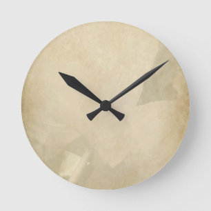 Vintage Floral Wall Clock