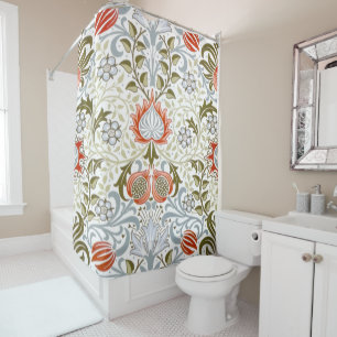 Vintage Floral Wallpaper by William Morris (1879) Shower Curtain