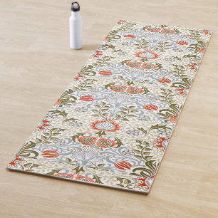 Vintage Floral Wallpaper by William Morris (1879) Yoga Mat