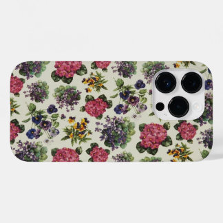 Vintage Floral Wallpaper Case-Mate iPhone 14 Pro Case