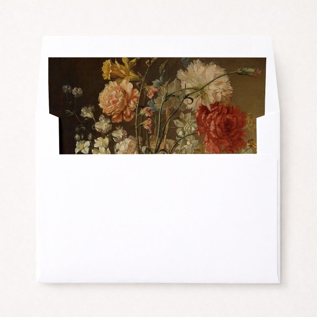 Vintage, Floral, wedding  Envelope Liner (Creator Uploaded)