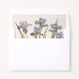 Vintage, floral, wedding  envelope liner