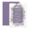 Vintage Floral Wedding Invitation | Violet