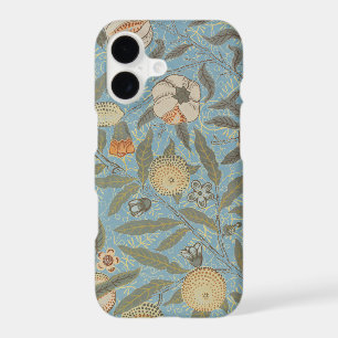 Vintage Floral William Morris Fruit Blue Floral iPhone 17 Case