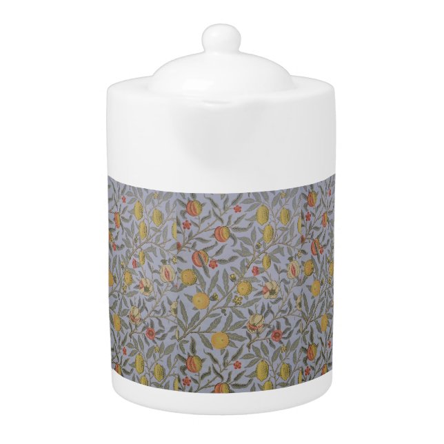 Vintage Floral William Morris Fruit Teapot (Front)