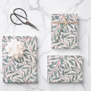 Vintage Floral William Morris Willow Bough  Wrapping Paper Sheets