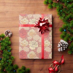 Vintage Floral Wrapping Paper