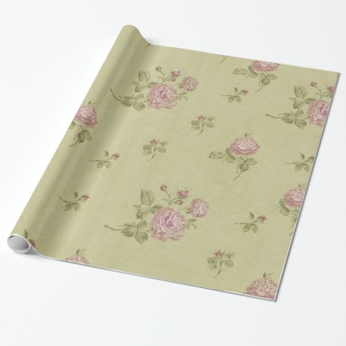 Vintage Floral Wrapping Paper