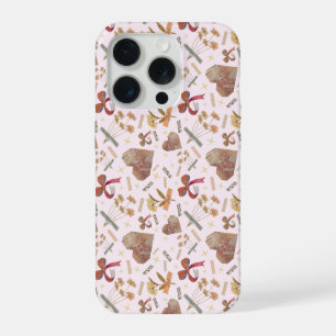 Vintage Florals & Paper Hearts IPhone Case