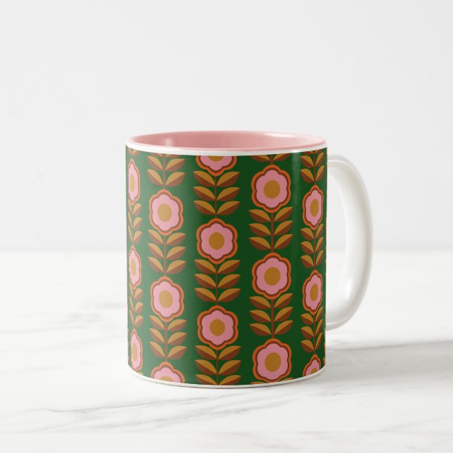 11oz blank color handle coffee mug 11 oz Rim & Handle Colored Mug main image 0