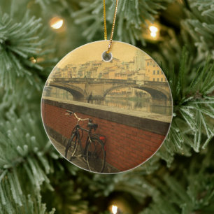 Vintage Florence Italy Ornament Ponte Vecchio