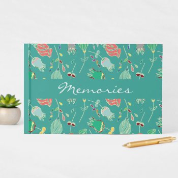 Vintage Florial Memory Book by Sideview at Zazzle