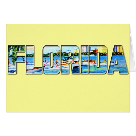 Vintage Florida Cards (Front Horizontal)