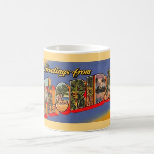 Vintage Florida Greetings Coffee Mug