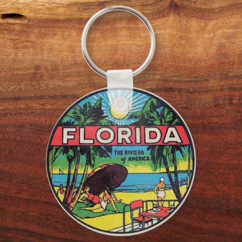  Vintage Florida Keys Keychain