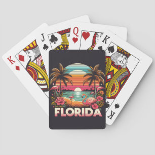 Vintage Florida Poker Cards
