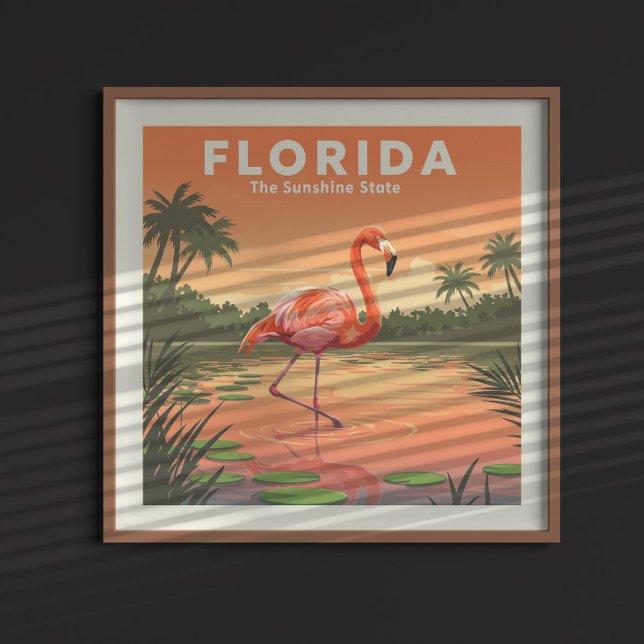 Vintage Florida Poster (Creator Uploaded)