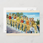 Vintage Florida Swimsuit Beauties Postcard | Zazzle