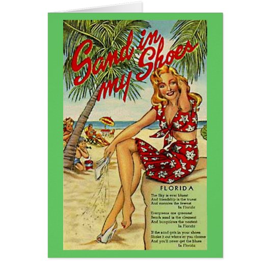 Vintage Florida, USA - Cards (Front)