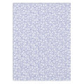 Vintage Flower Cascade Periwinkle Tablecloth | Zazzle