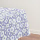 Vintage Flower Cascade Periwinkle Tablecloth | Zazzle