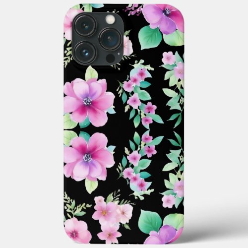 Vintage flower  iPhone 13 pro max case