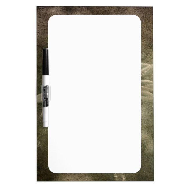 Vintage Flower Dry-Erase Board (Front)