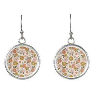 Vintage Flower Earrings