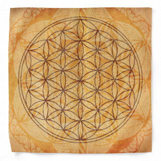 Vintage Flower of Life Bandana