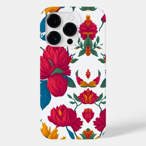 Vintage flower phone case 