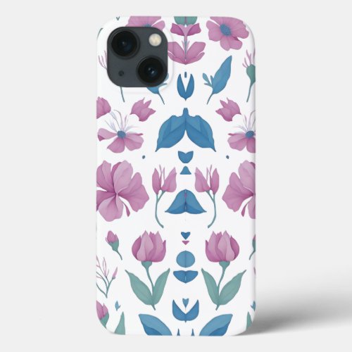 Vintage flower phone case 