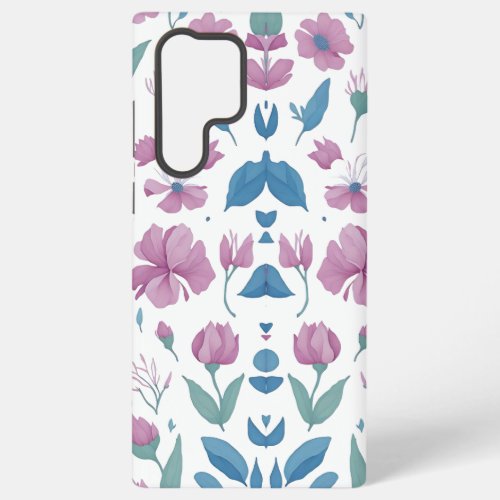 Vintage flower phone case 