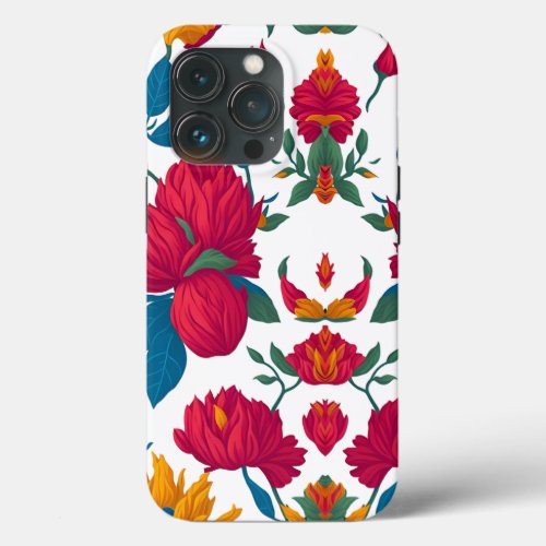 Vintage flower phone case 