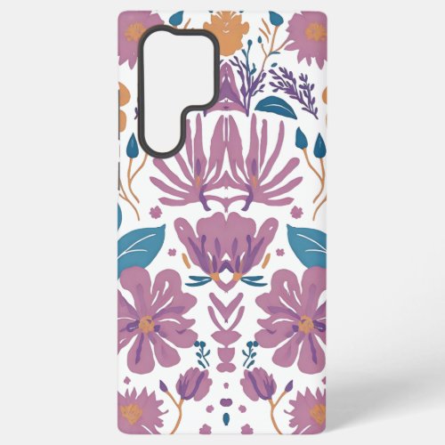 Vintage flower phone case