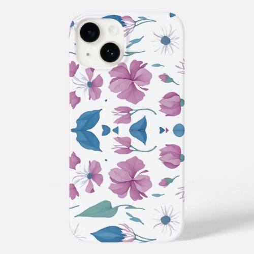 Vintage flower phone case