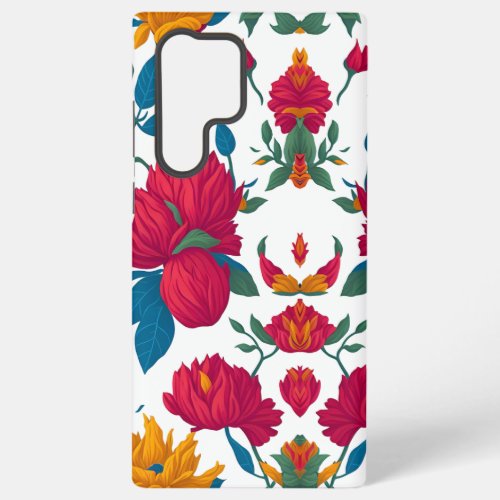 Vintage flower phone case 