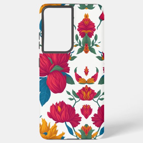 Vintage flower phone case 