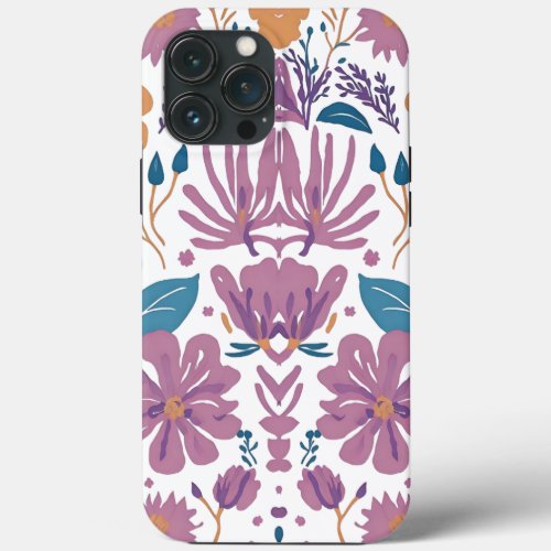 Vintage flower phone case