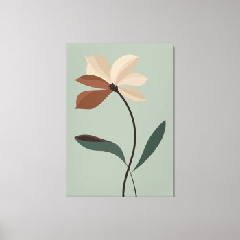 Vintage Flower | Vintage Floral  Canvas Print by MalaysiaGiftsShop at Zazzle